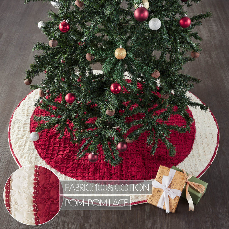 Kringle Chenille Tree Skirt 48