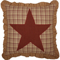 Dawson Star Applique Pillow 18x18