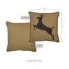 Dawson Star Deer Pillow 12x12