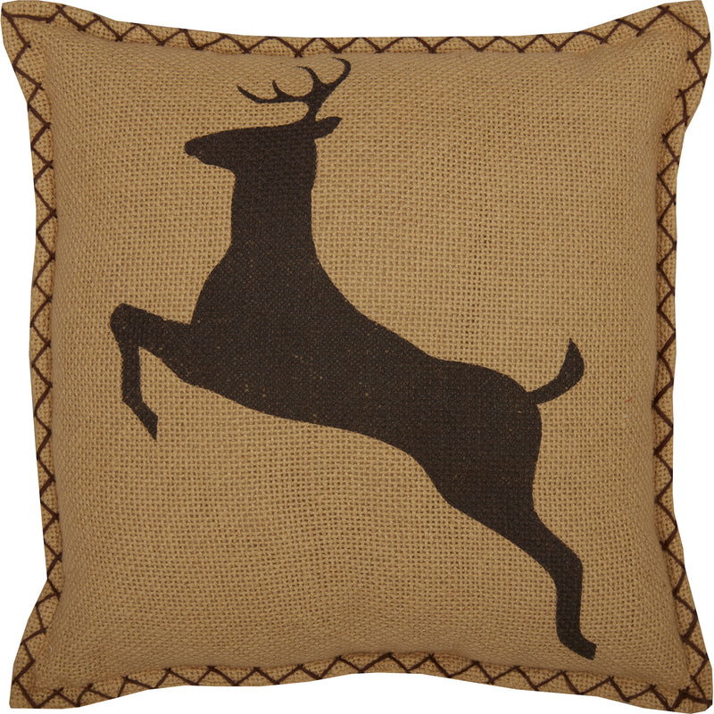 Dawson Star Deer Pillow 12x12