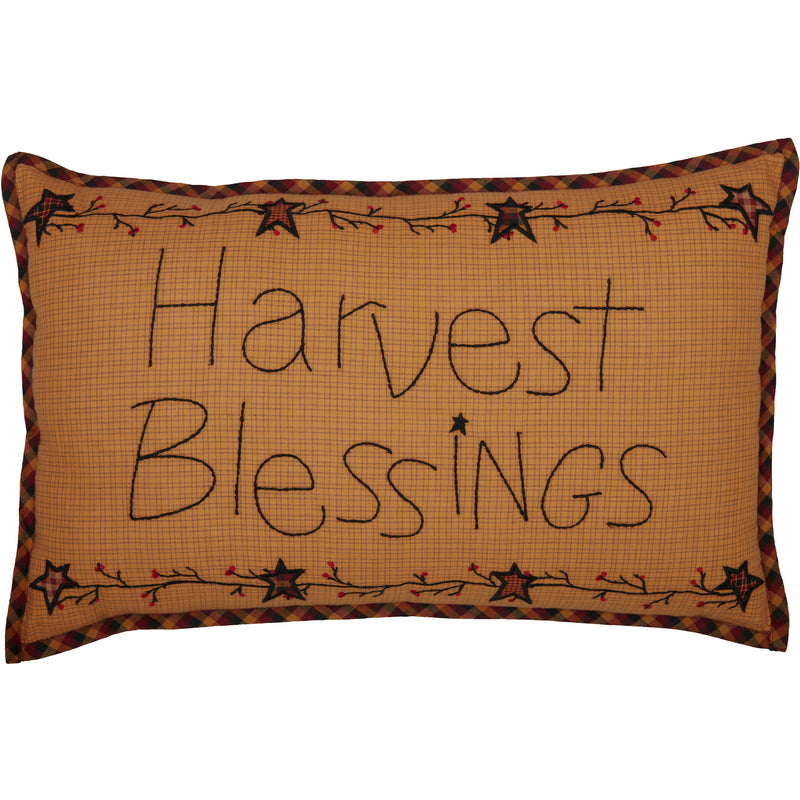 Heritage Farms Harvest Blessings Pillow 14x22