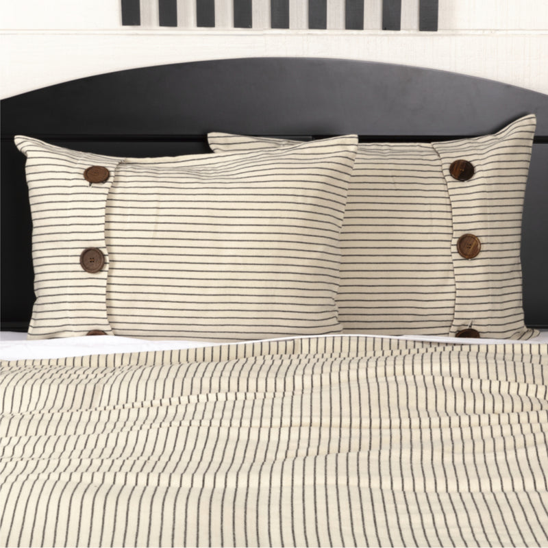 Katie's Vintage Stripe Standard Sham 27Lx21W