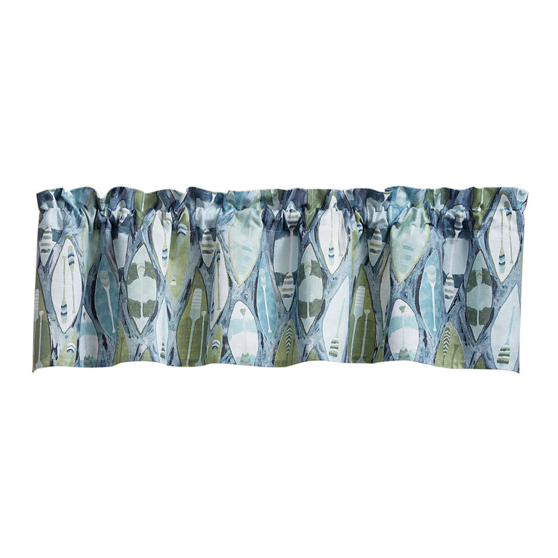 COLORFUL CANOES VALANCE 60X14"
