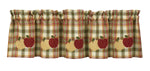 APPLE LINED VALANCE 60X14"