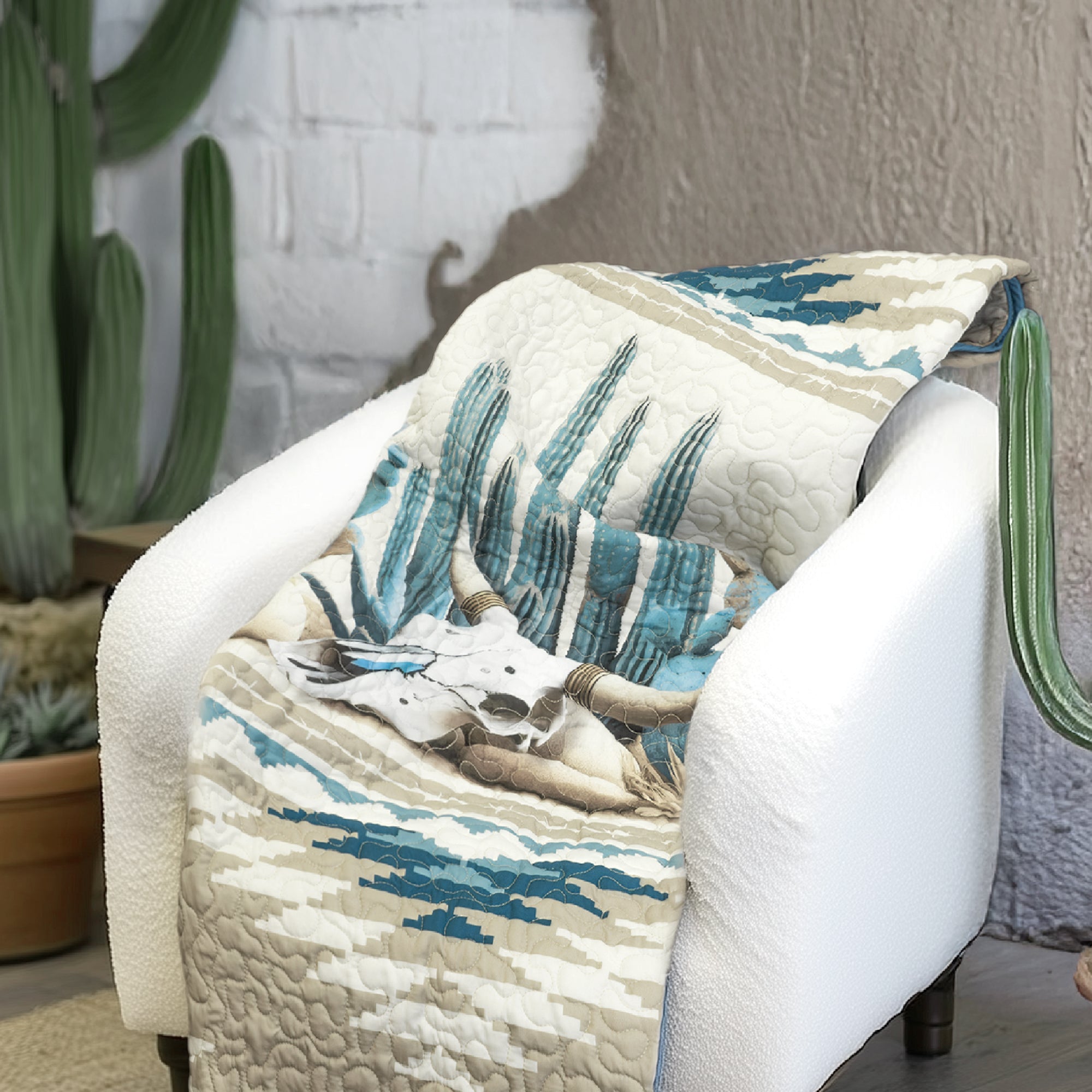 Cacti Quilted Collection