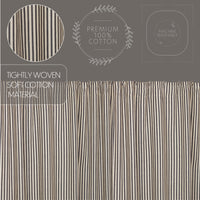 Ashmont Ticking Stripe Shower Curtain 72x72