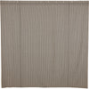 Ashmont Ticking Stripe Shower Curtain 72x72