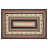 Colonial Star Jute Rug Rect w/ Pad 60x96