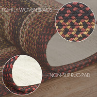 Beckham Jute Rug Rect w/ Pad 27x48