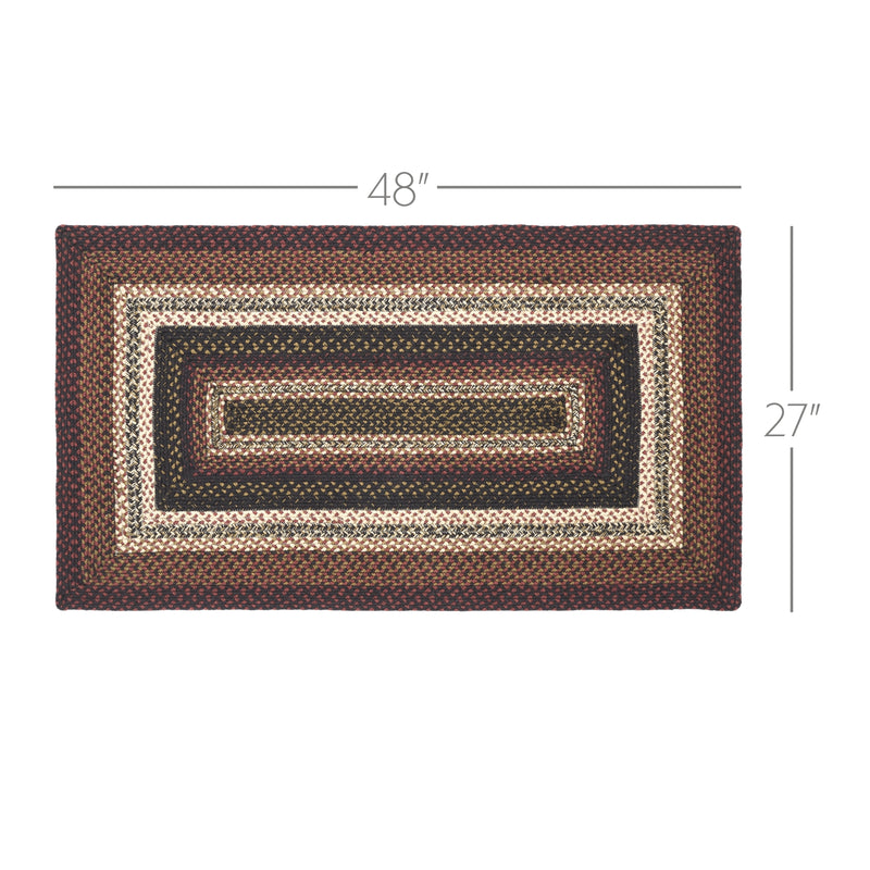 Beckham Jute Rug Rect w/ Pad 27x48