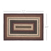 Beckham Jute Rug Rect w/ Pad 48x72