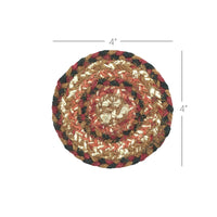 Ginger Spice Jute Coaster Set of 6 **BACKORDERED UNTIL NOVEMBER 2025**