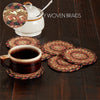 Ginger Spice Jute Coaster Set of 6 **BACKORDERED UNTIL NOVEMBER 2025**