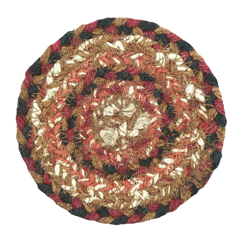 Ginger Spice Jute Coaster Set of 6 **BACKORDERED UNTIL NOVEMBER 2025**