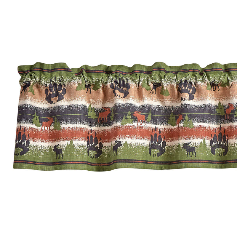 WILD WOODS VALANCE  60" x 14"