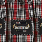 WILDERNESS CANOE LINED PATCH VALANCE 60" x 14"