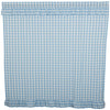 Annie Buffalo Blue Check Ruffled Shower Curtain 72x72 **BACKORDERED UNTIL JANUARY 2025**