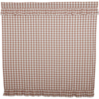 Annie Buffalo Portabella Check Ruffled Shower Curtain 72x72 **BACKORDERED UNTIL JANUARY 2025**