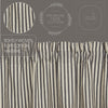 Ashmont Ticking Stripe Prairie Short Panel Set of 2 63x36x18