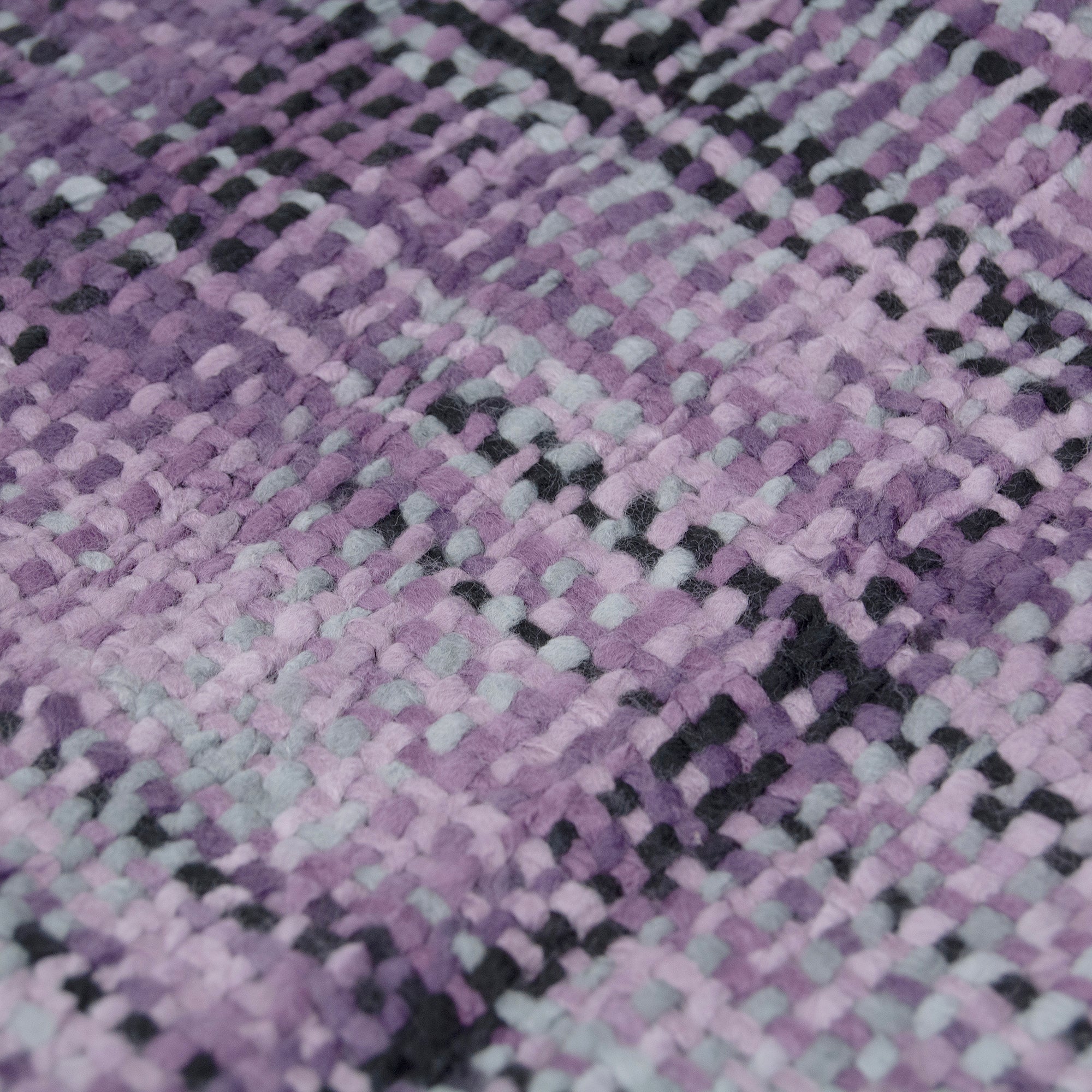 Heritage Woven Throw Blanket - Purple