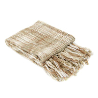 Heritage Woven Throw Blanket - Tan
