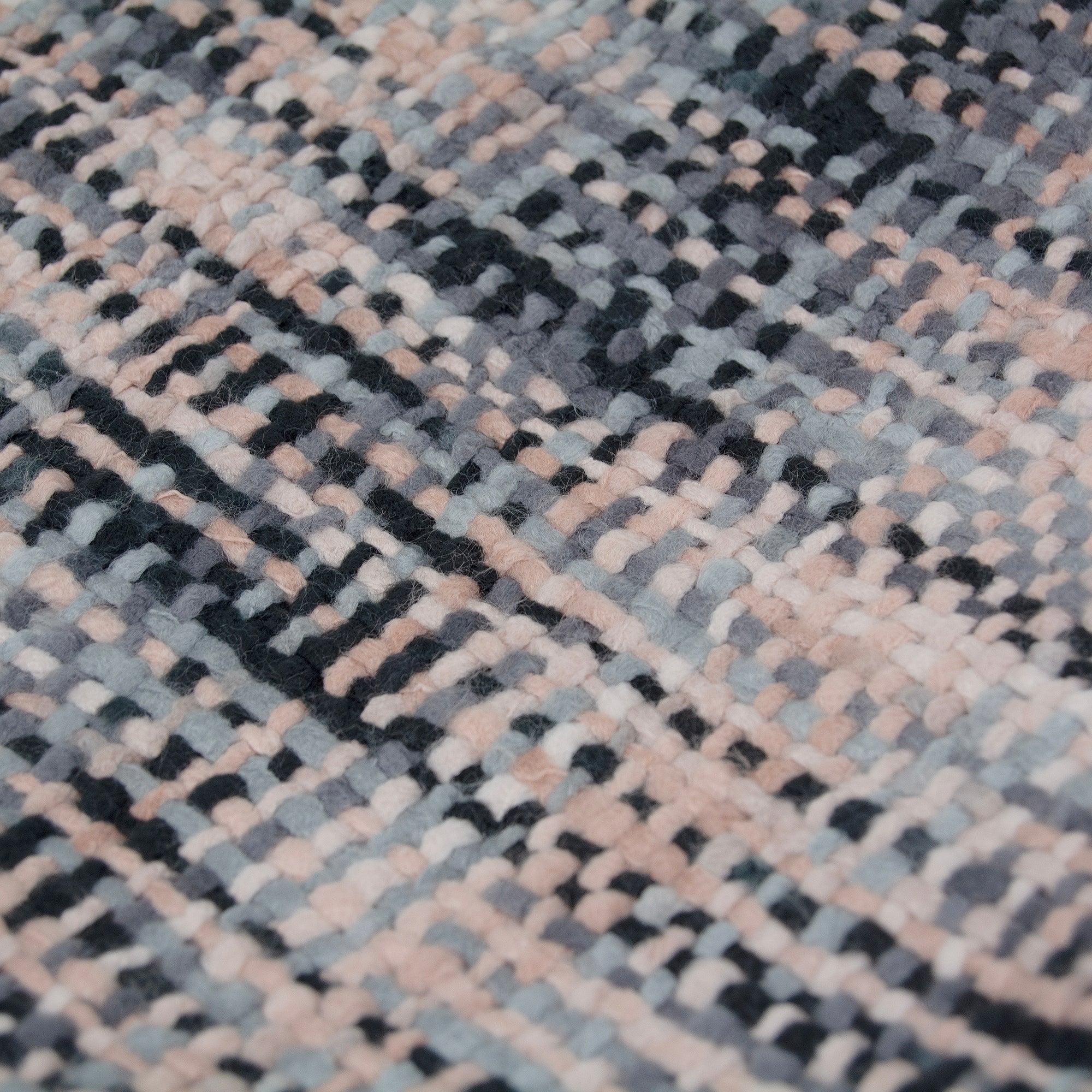Heritage Woven Throw Blanket - Salmon