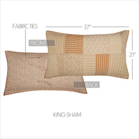 Camilia King Sham 21x37