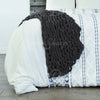 Chenille Chunky Knit Throw ~ Charcoal