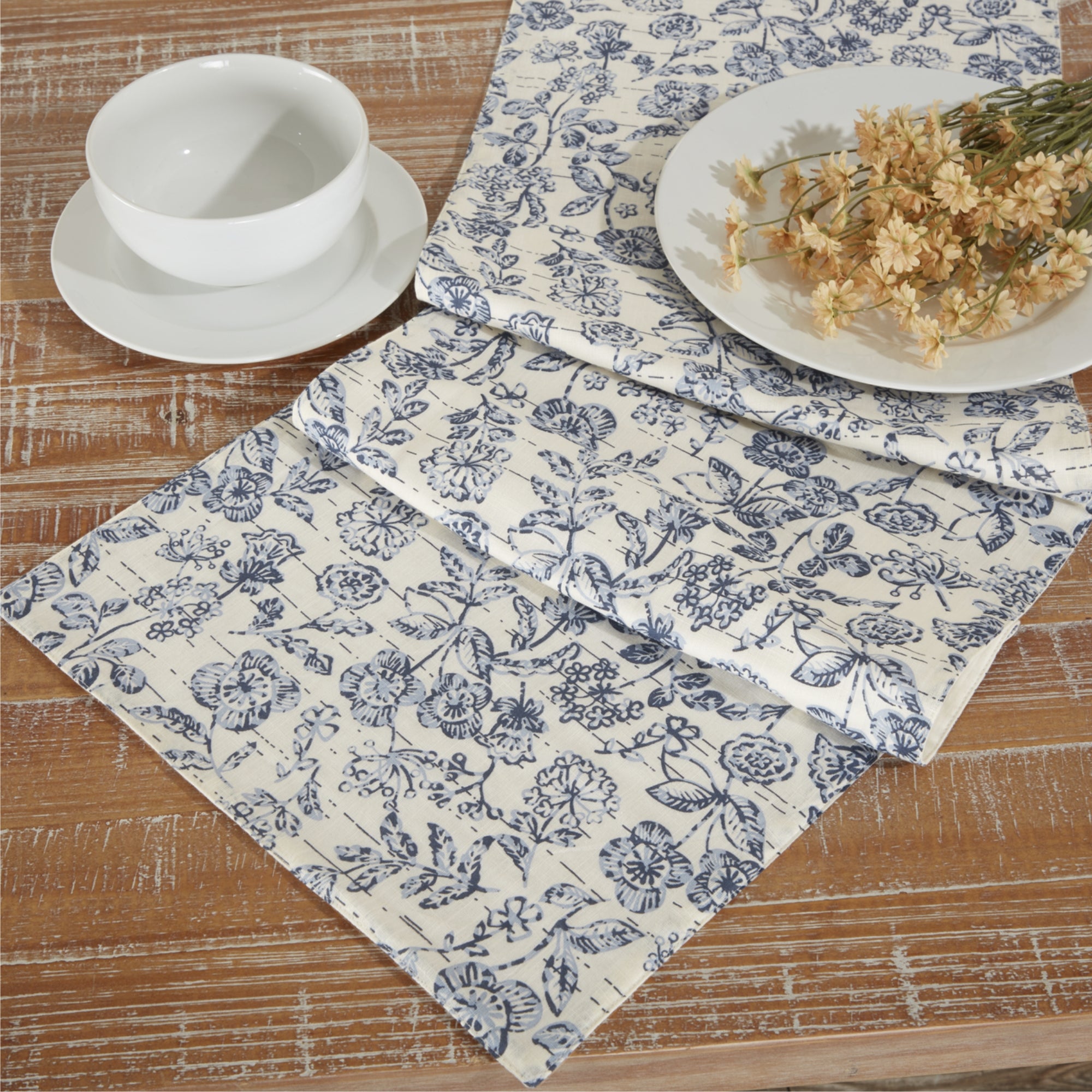 Doylestown Floral Runner 54Lx13W