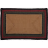 Wyatt Stenciled Bear Jute Rug Rect Welcome to Our Den 20x30