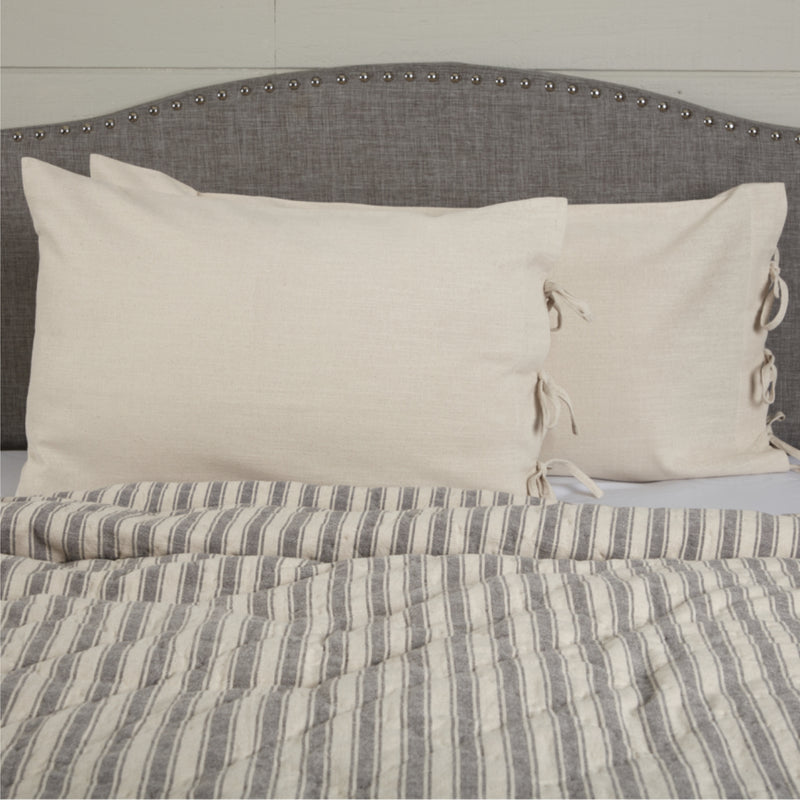 Market Place Natural King Sham Set of 2 37Lx21W+2