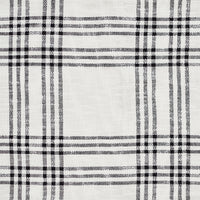 Black Plaid Woven Throw 50x60 **BACKORDERED UNTIL FEBRUARY 2025**