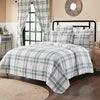 Pine Grove Plaid King Coverlet 97x110