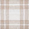 Wheat Plaid Woven Throw 50x60 **BACKORDERED UNTIL MARCH 2025**