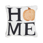 Annie Black Check Home Pumpkin Pillow 6x6