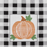 Annie Check Multicolor Harvest Tea Towel Set of 3