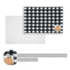 Annie Black Check Pumpkin Placemat Set of 2 13x19