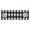 Annie Black Check Pumpkin Runner 12x36