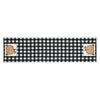 Annie Black Check Pumpkin Runner 12x48