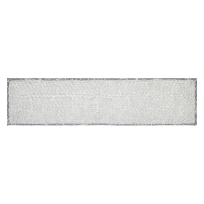 Silhouette Pumpkin Grey Runner 12x48