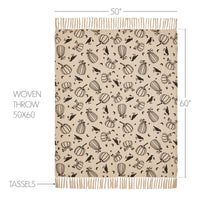 Raven Harvest Throw 50x60 **BACKORDERED UNTIL MARCH 2025**