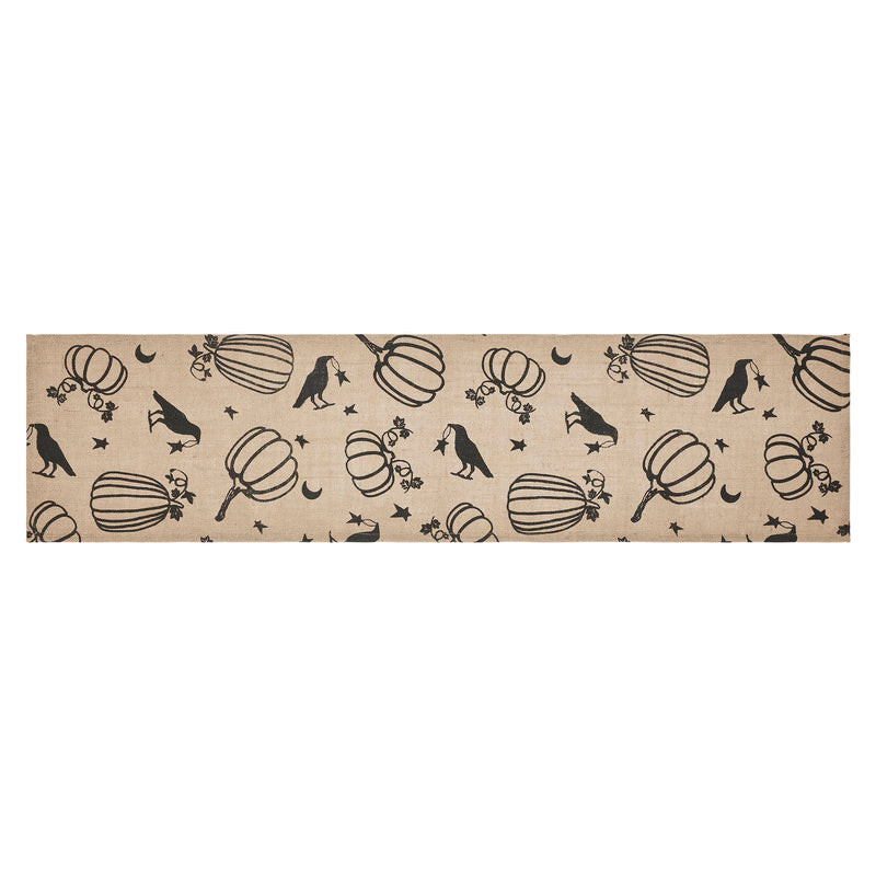 Raven Harvest Burlap Jute Runner 12x48