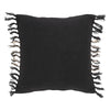 Eston Black Tan Plaid Pillow 12x12