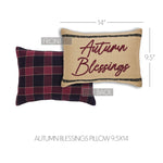 Connell Autumn Blessings Pillow 9.5x14