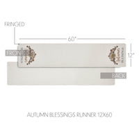 Bountifall Autumn Blessings Runner 12x60