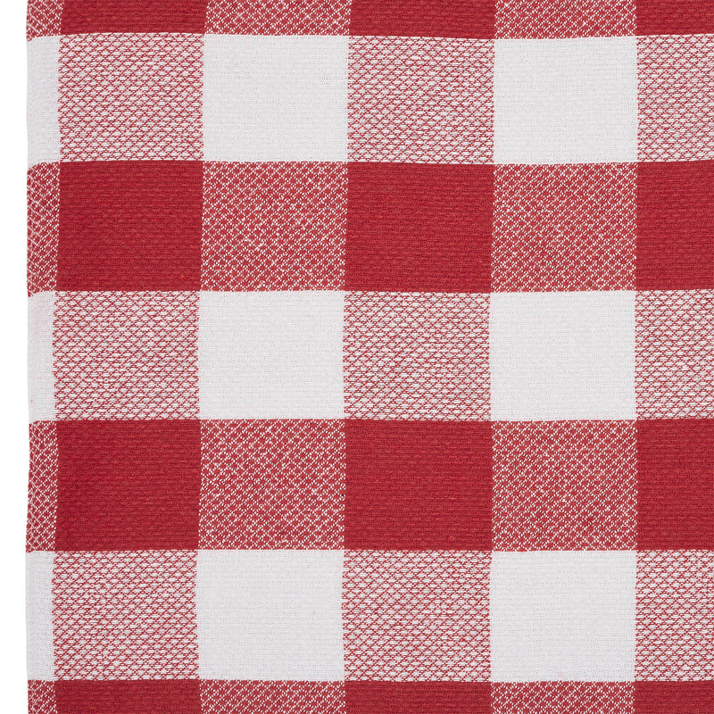 Annie Red Check Placemat Set of 2 13x19