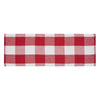 Annie Red Check Runner 8x24