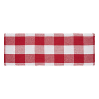 Annie Red Check Runner 8x24