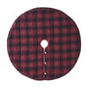 Cumberland Red Black Plaid Tree Skirt 48