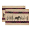 Cumberland Moose Placemat Set of 2 13x19